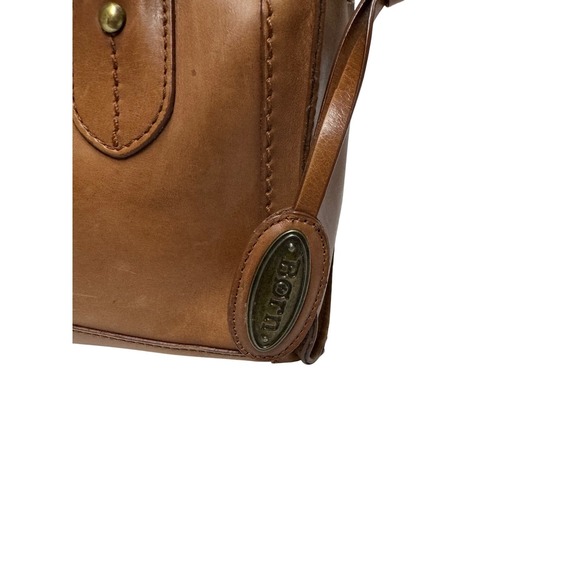 Born‎ Tan Leather Top Handle Satchel Bag - Picture 5 of 14